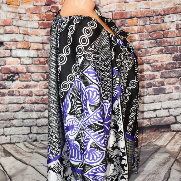 Syble Martin Plus Size 20W Blouse Top Circles - Picture 8 of 12